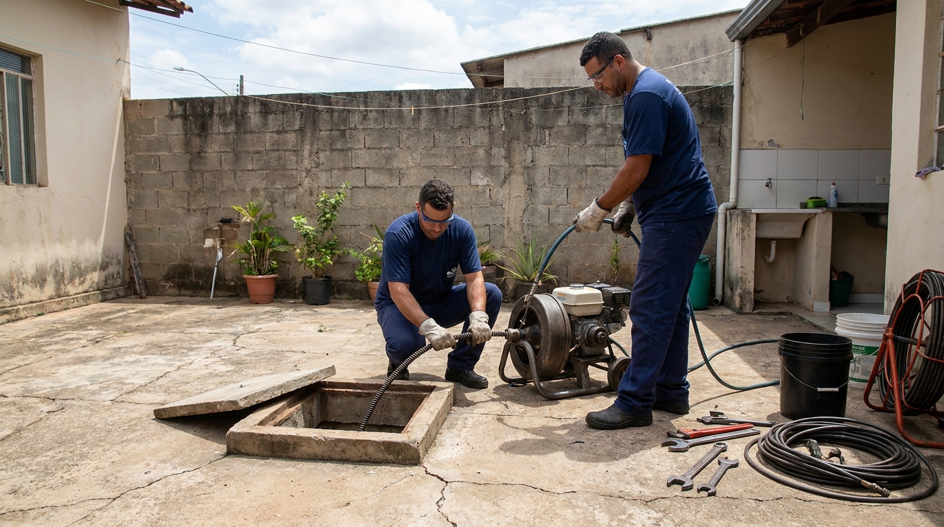 Sucção de Resíduos no Centro, Jaraguá do Sul‑SC